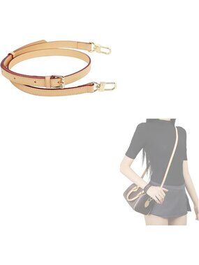 Stylish Leather Shoulder Strap for Speedy Bag - Adjustable, Durable, Fashion